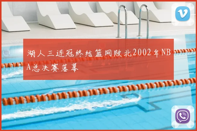 湖人三连冠终结篮网败北2002年NBA总决赛落幕