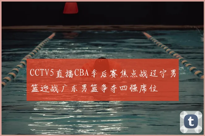 CCTV5直播CBA季后赛焦点战辽宁男篮迎战广东男篮争夺四强席位